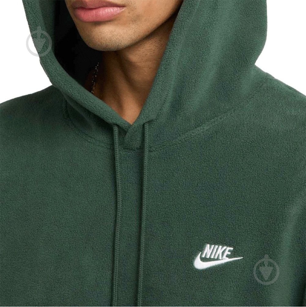 Джемпер Nike NK CLUB WINTERIZED PO HOODIE FZ0660-323 р.S зелений - фото 2