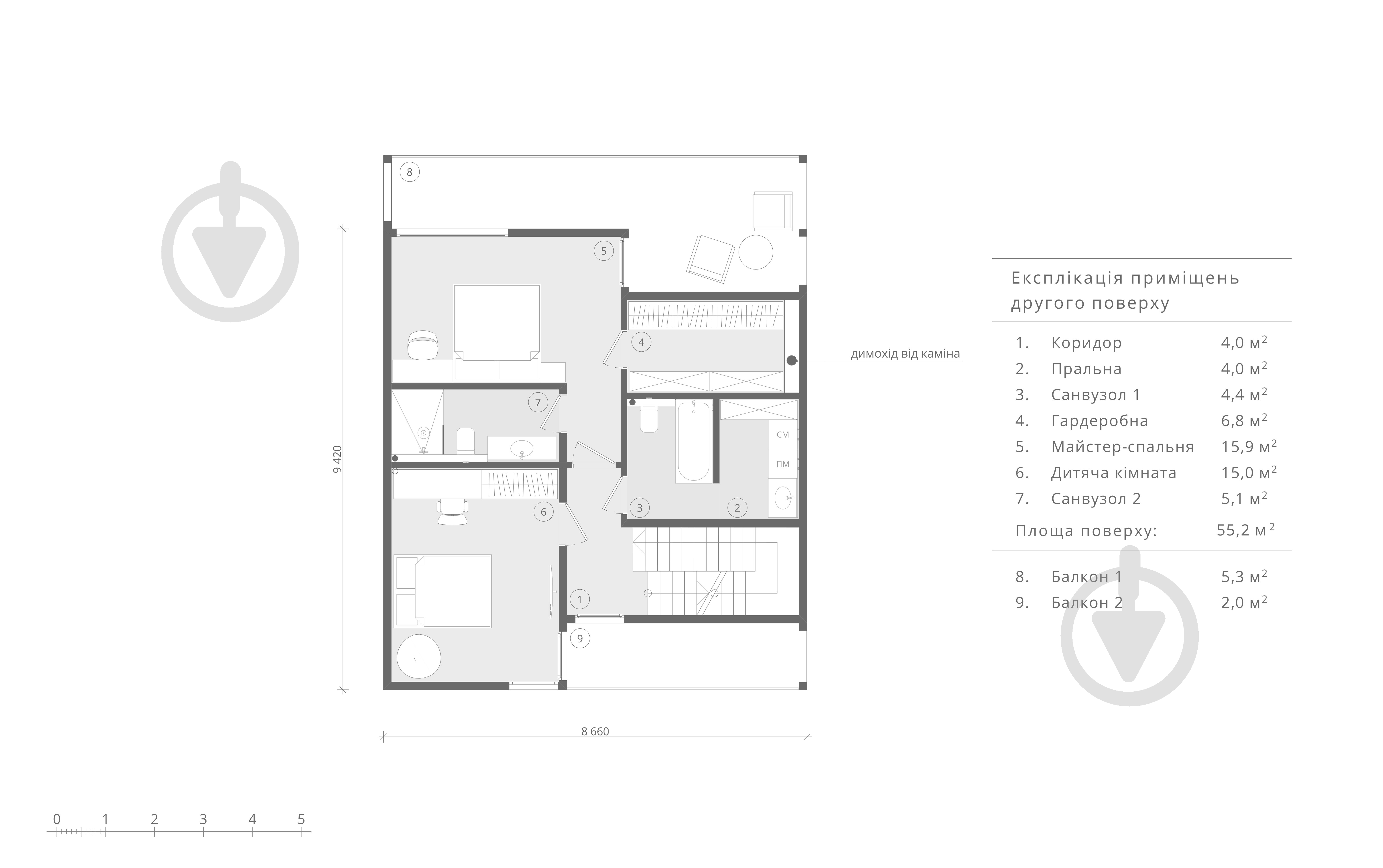 Домокомплект энергоэффективный самостоятельного монтажа 249/2-ARL - фото 8