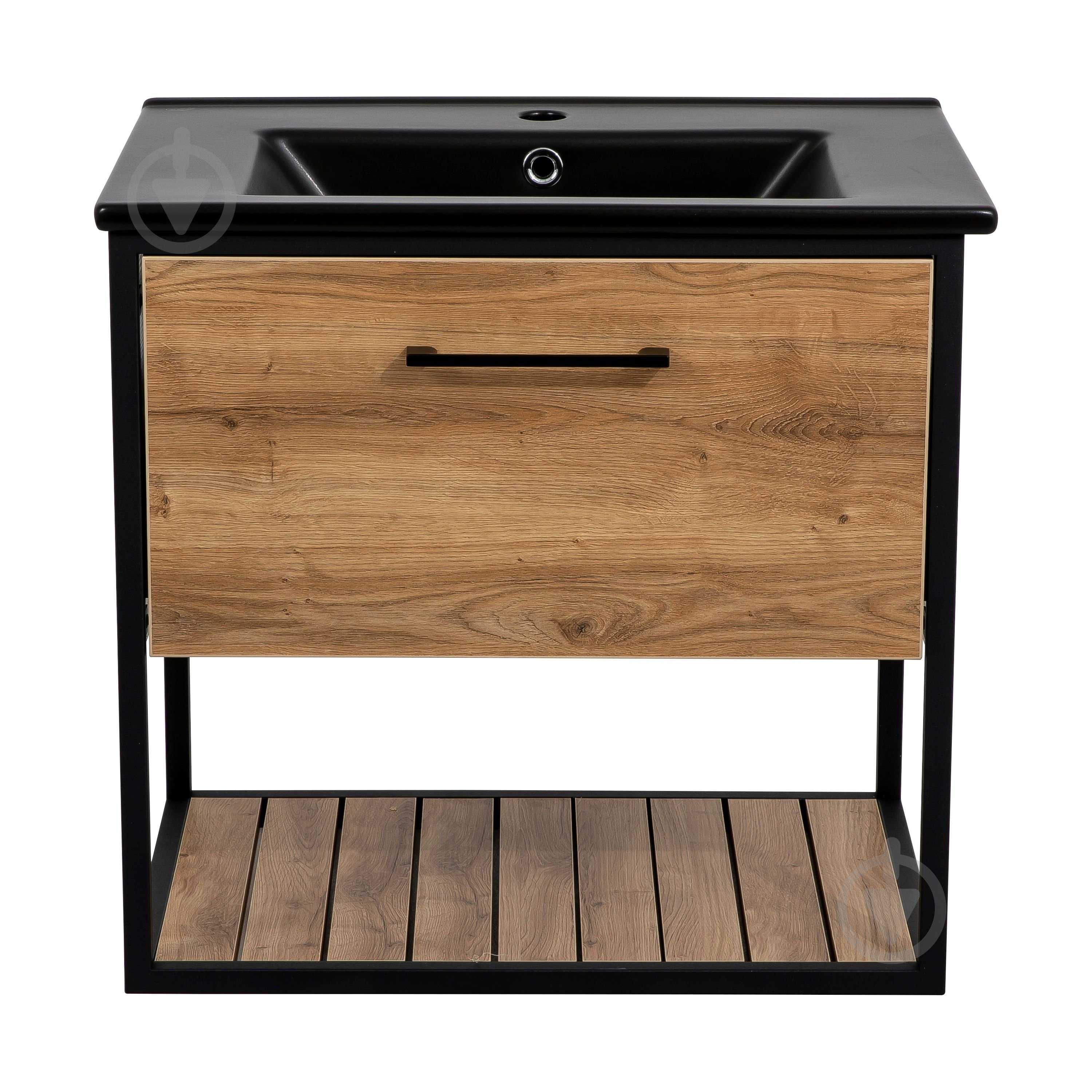 Тумба подвесная Aqua Rodos Loft-Scandi 65 см севилья - фото 2 Тумба подвесная Aqua Rodos Loft-Scandi 65 см севилья - фото 2