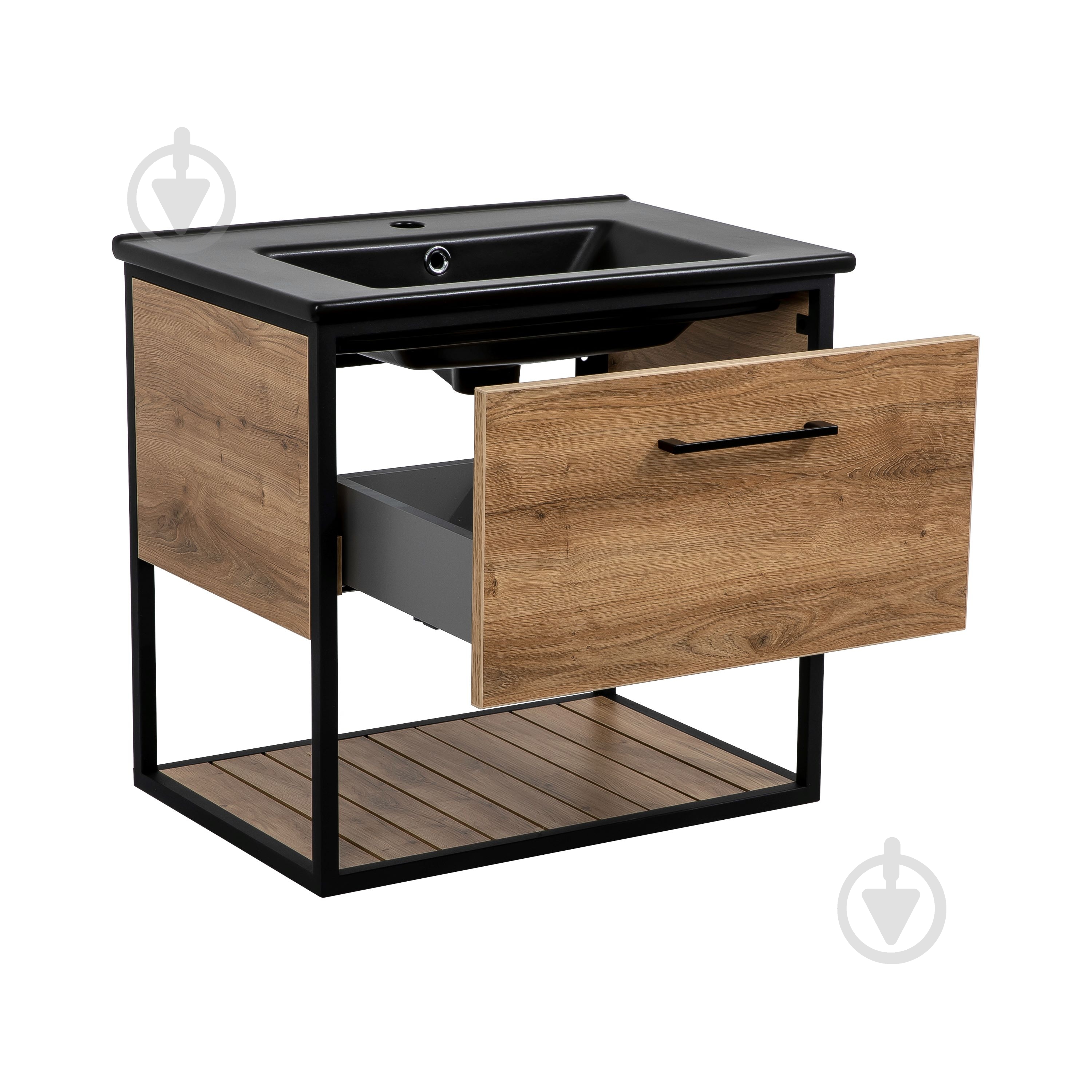 Тумба подвесная Aqua Rodos Loft-Scandi 65 см севилья - фото 3 Тумба подвесная Aqua Rodos Loft-Scandi 65 см севилья - фото 3