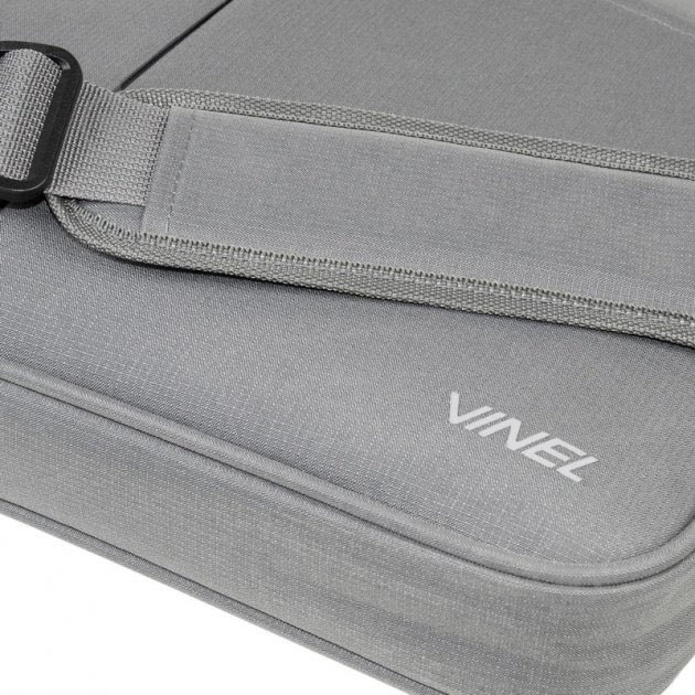 Сумка для ноутбука VINEL 16" grey (VL-0102NB-GY) - фото 4 Сумка для ноутбука VINEL 16" grey (VL-0102NB-GY) - фото 4