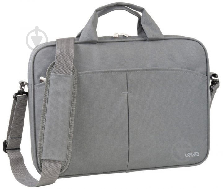 Сумка для ноутбука VINEL 16" grey (VL-0102NB-GY) - фото 2 Сумка для ноутбука VINEL 16" grey (VL-0102NB-GY) - фото 2