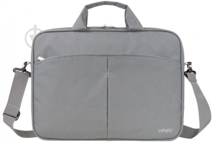 Сумка для ноутбука VINEL 16" grey (VL-0102NB-GY) - фото 1 Сумка для ноутбука VINEL 16" grey (VL-0102NB-GY) - фото 1