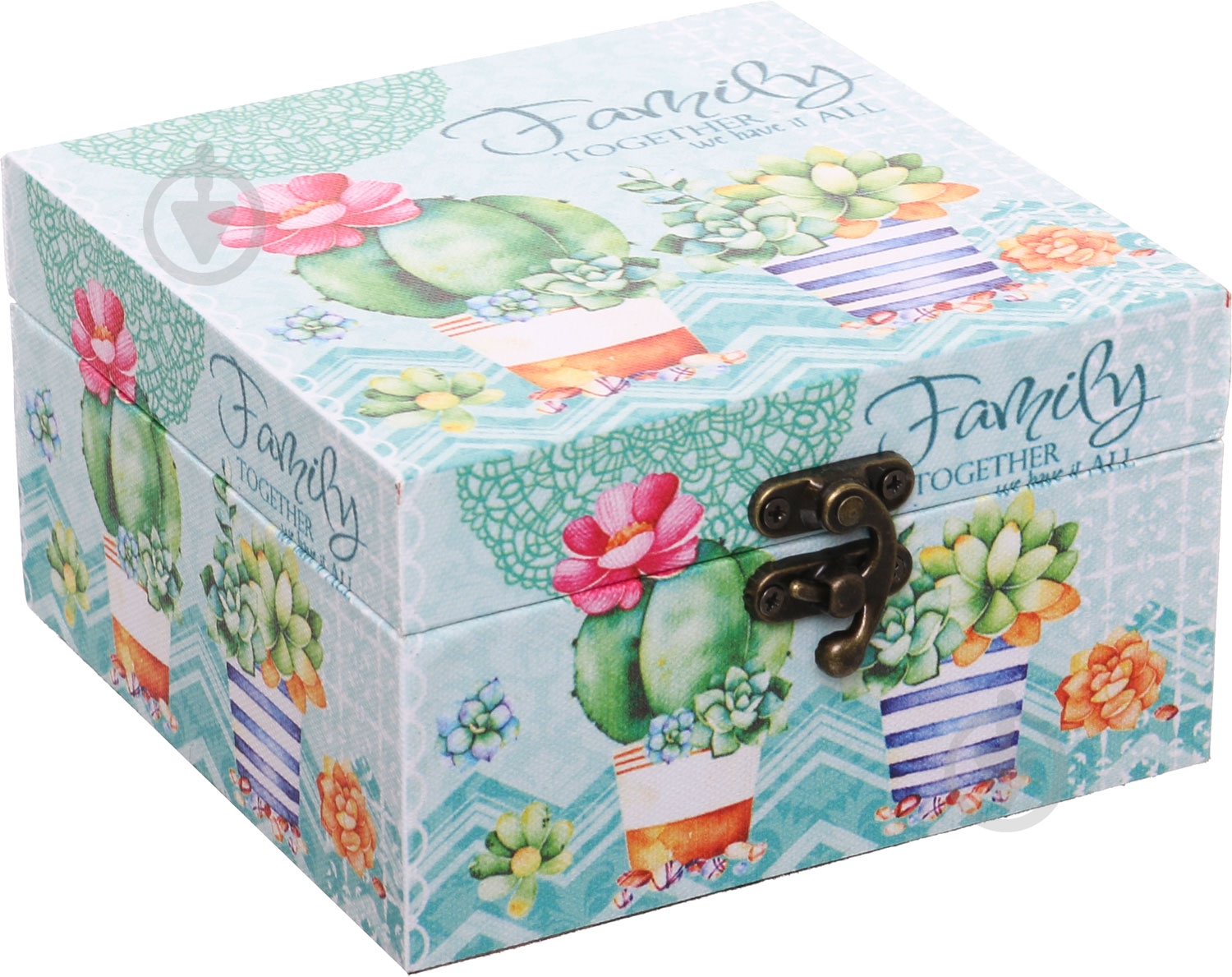 Шкатулка для украшений Кактус DECO-V DV171063A AA-S - фото 1