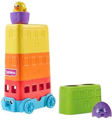 Пирамидка Toomies Автобус E73220 - фото 5 Пирамидка Toomies Автобус E73220 - фото 5