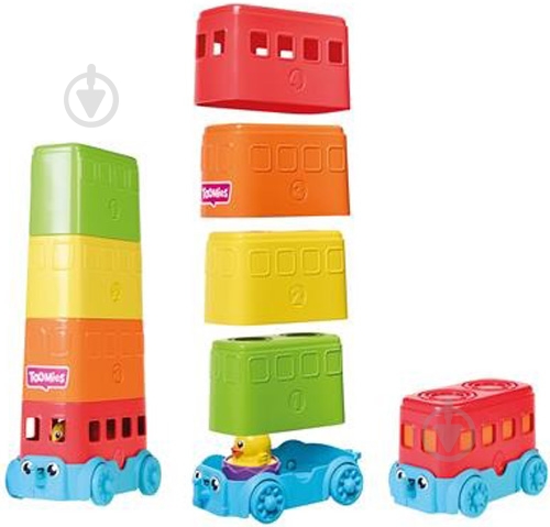 Пирамидка Toomies Автобус E73220 - фото 4 Пирамидка Toomies Автобус E73220 - фото 4