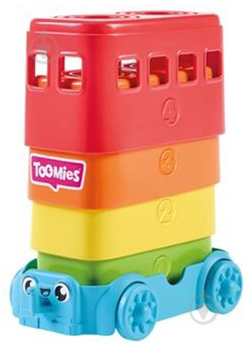 Пирамидка Toomies Автобус E73220 - фото 3 Пирамидка Toomies Автобус E73220 - фото 3
