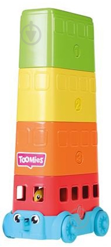 Пирамидка Toomies Автобус E73220 - фото 1 Пирамидка Toomies Автобус E73220 - фото 1