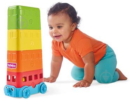 Пирамидка Toomies Автобус E73220 - фото 7 Пирамидка Toomies Автобус E73220 - фото 7