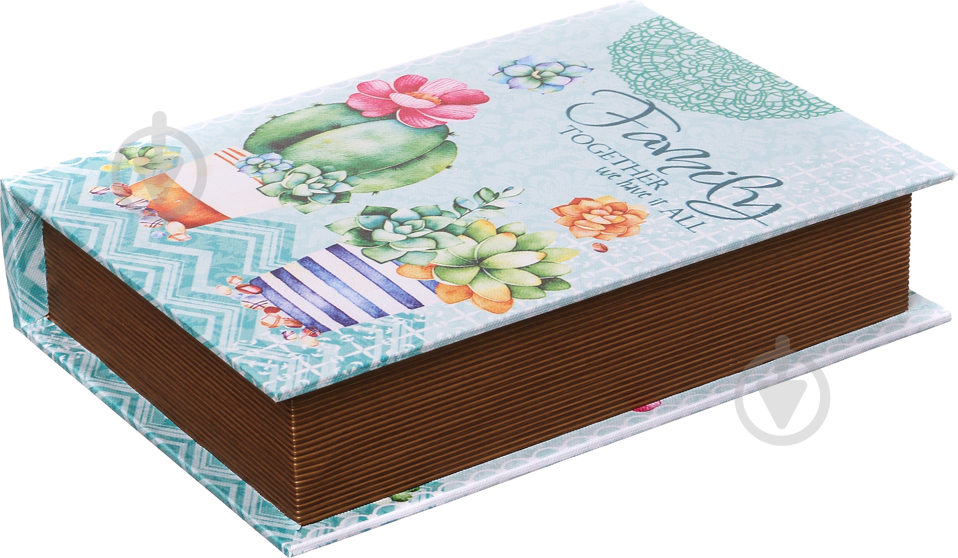 Шкатулка-книга Кактус DECO-V DV171063A AL-M - фото 1