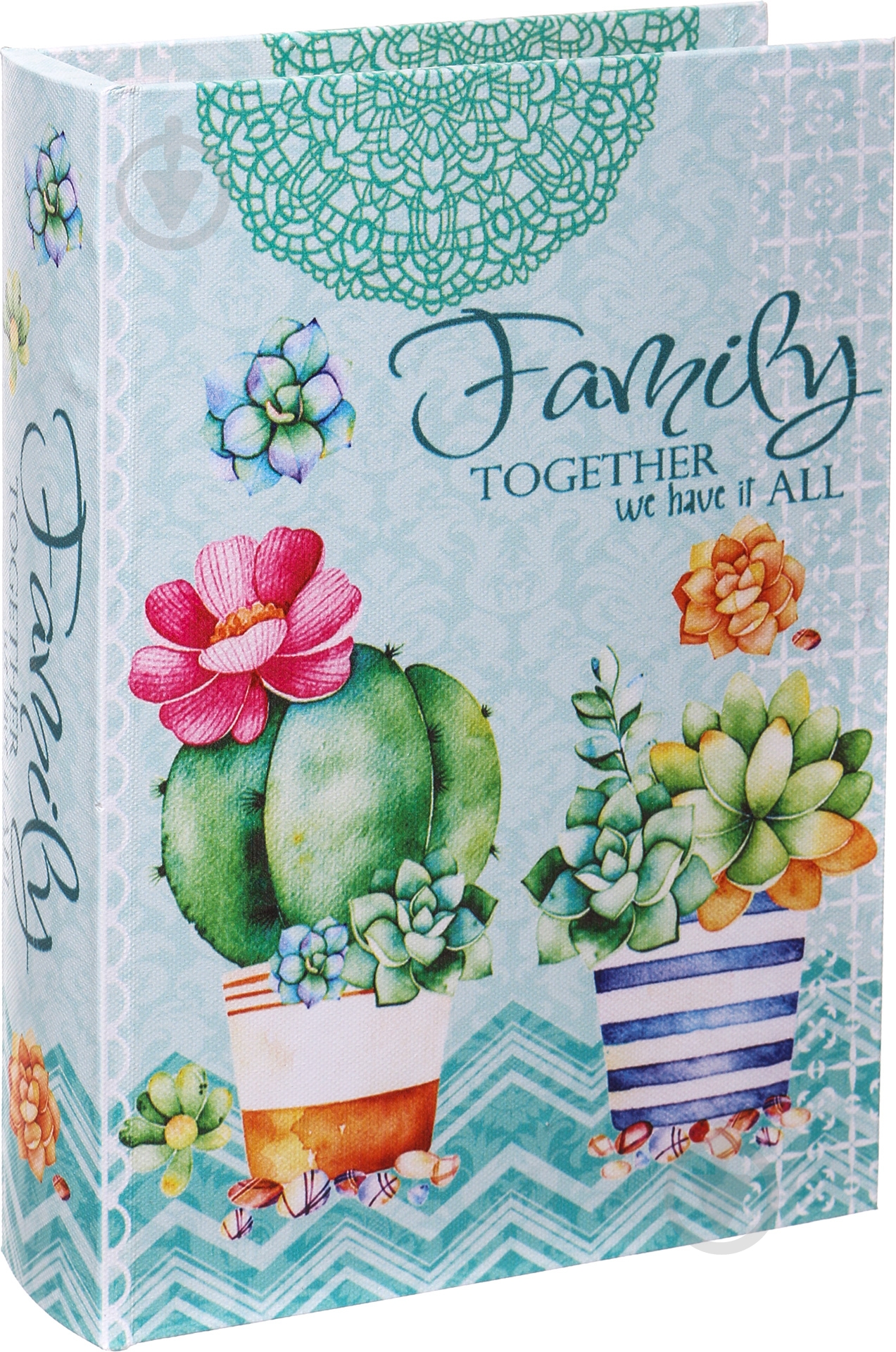 Шкатулка-книга Кактус DECO-V DV171063A AL-M - фото 3