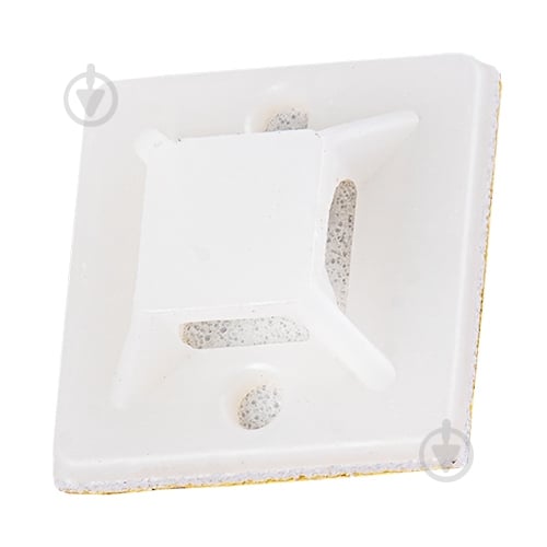 Майданчик для кабельної стяжки snapt самоклеючий 40 мм 10 шт. білий - фото 1 Майданчик для кабельної стяжки snapt самоклеючий 40 мм 10 шт. білий - фото 1