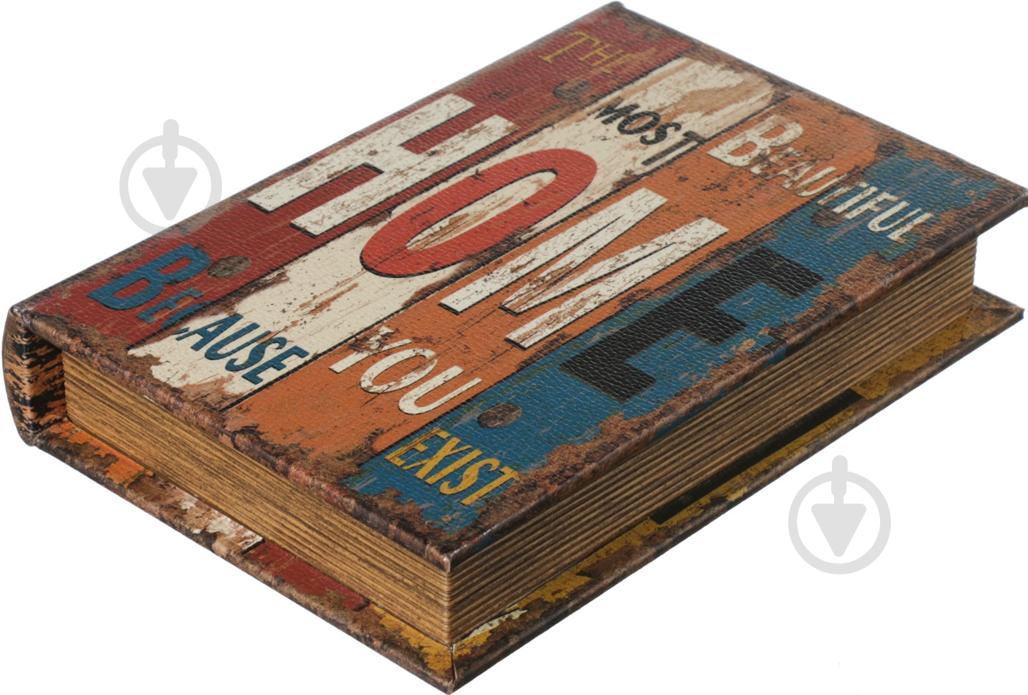 Шкатулка-книга Home 14х3,5х20 см - фото 1 Шкатулка-книга Home 14х3,5х20 см - фото 1