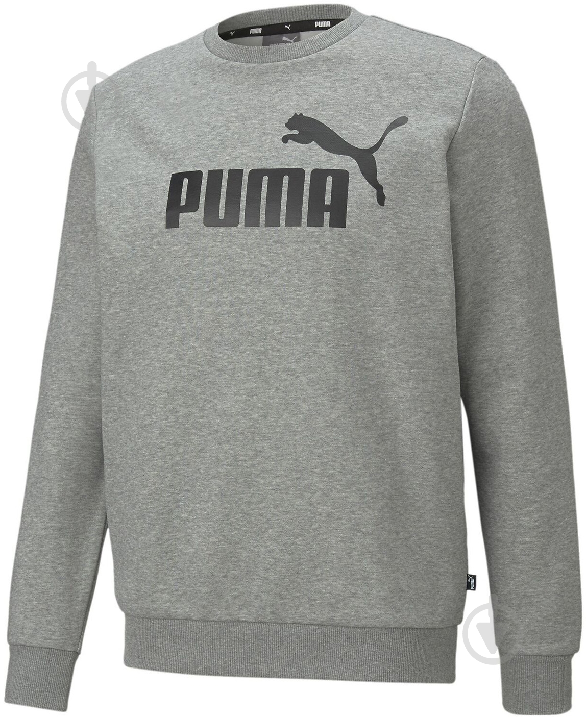 Джемпер Puma Essentials Big Logo Crew 58667803 р.XL серый - фото 1 Джемпер Puma Essentials Big Logo Crew 58667803 р.XL серый - фото 1