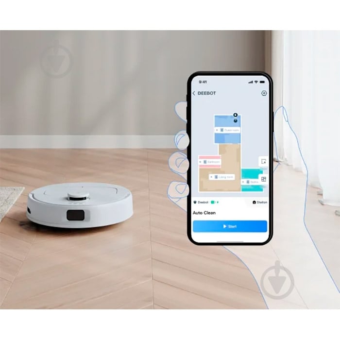 Робот-пилосос Ecovacs Deebot N30 Pro Omni (YDLX11-1 WHITE) white - фото 10