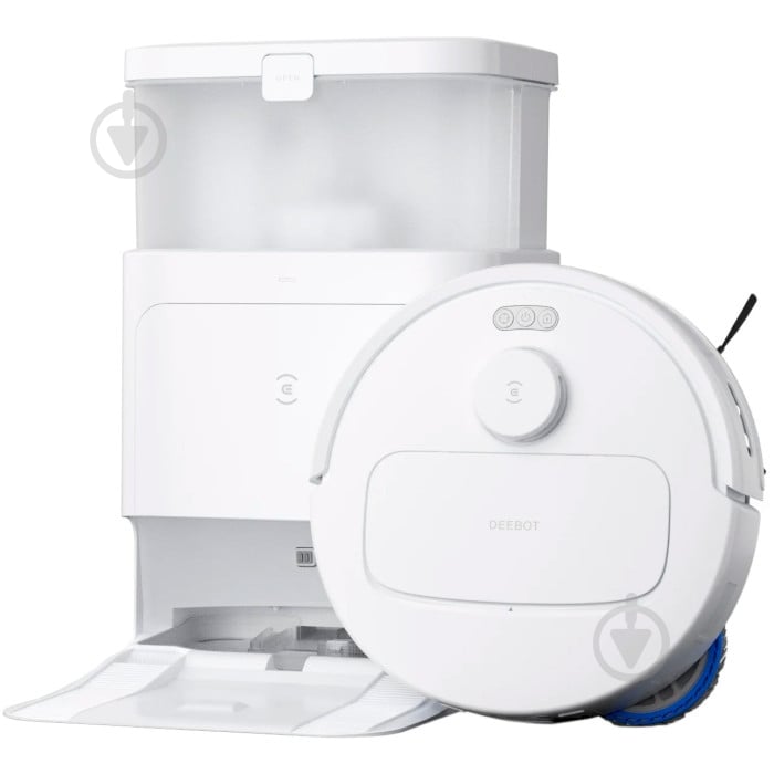 Робот-пилосос Ecovacs Deebot N30 Pro Omni (YDLX11-1 WHITE) white - фото 3