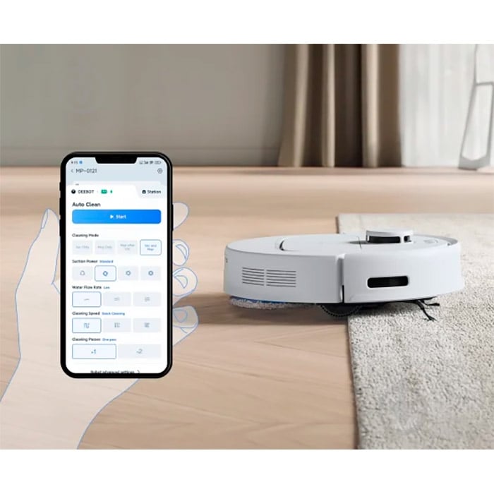 Робот-пилосос Ecovacs Deebot N30 Pro Omni (YDLX11-1 WHITE) white - фото 17