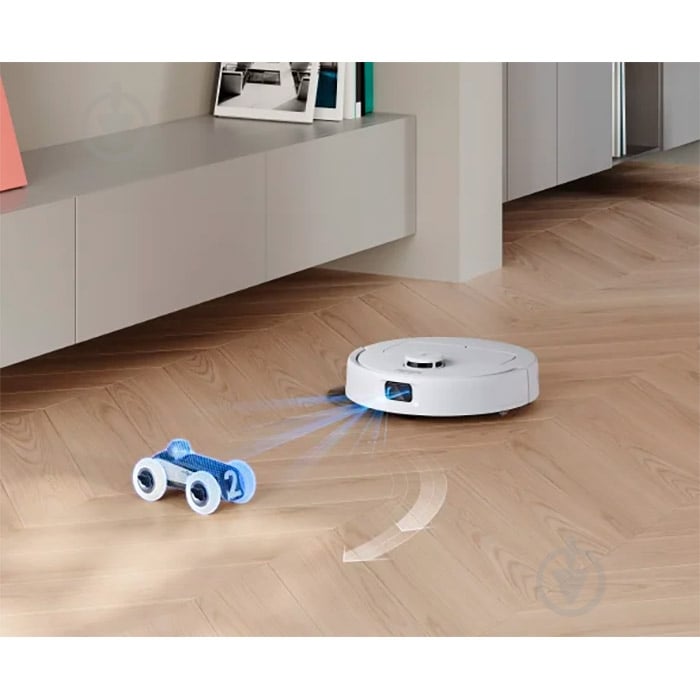 Робот-пилосос Ecovacs Deebot N30 Pro Omni (YDLX11-1 WHITE) white - фото 11