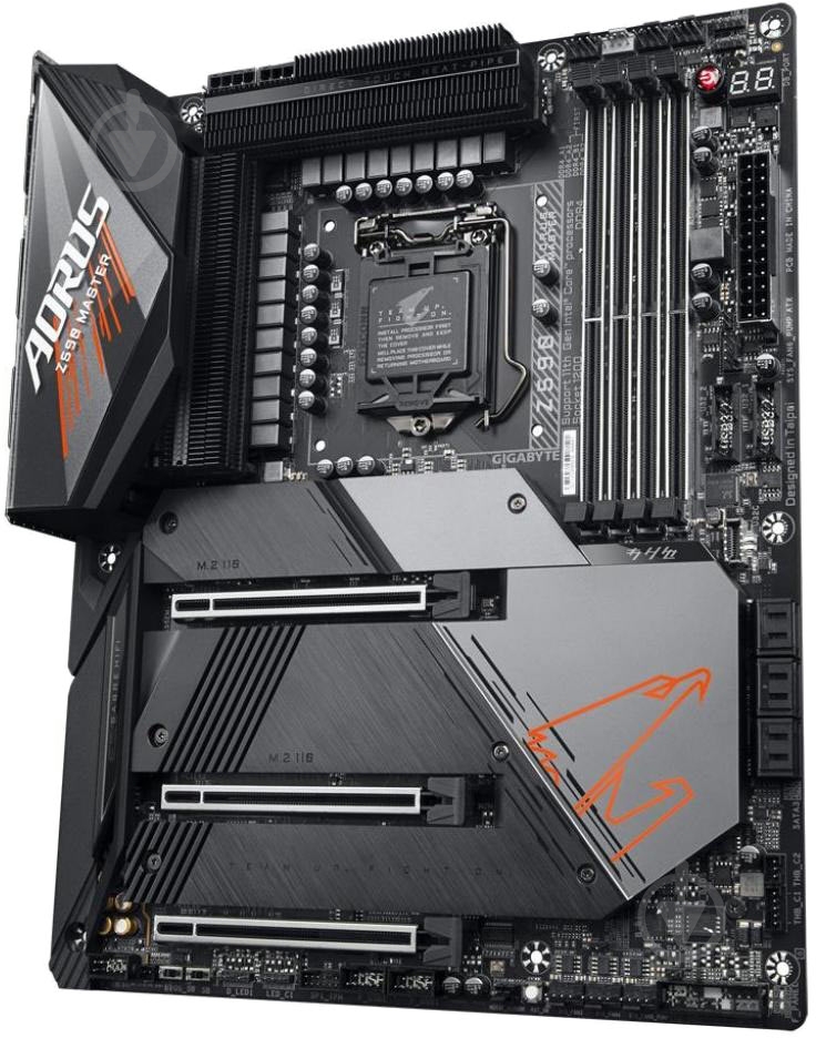 Материнська плата Gigabyte Z590 AORUS MASTER (Socket 1200, ATX) - фото 4 Материнська плата Gigabyte Z590 AORUS MASTER (Socket 1200, ATX) - фото 4