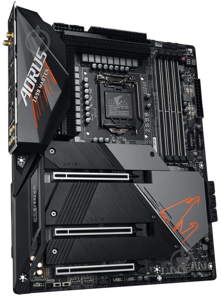 Материнська плата Gigabyte Z590 AORUS MASTER (Socket 1200, ATX) - фото 3 Материнська плата Gigabyte Z590 AORUS MASTER (Socket 1200, ATX) - фото 3