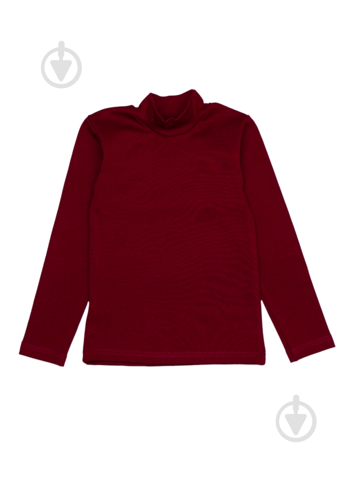 Гольф для дівчинки Luna Kids р.128 бордовий - фото 1