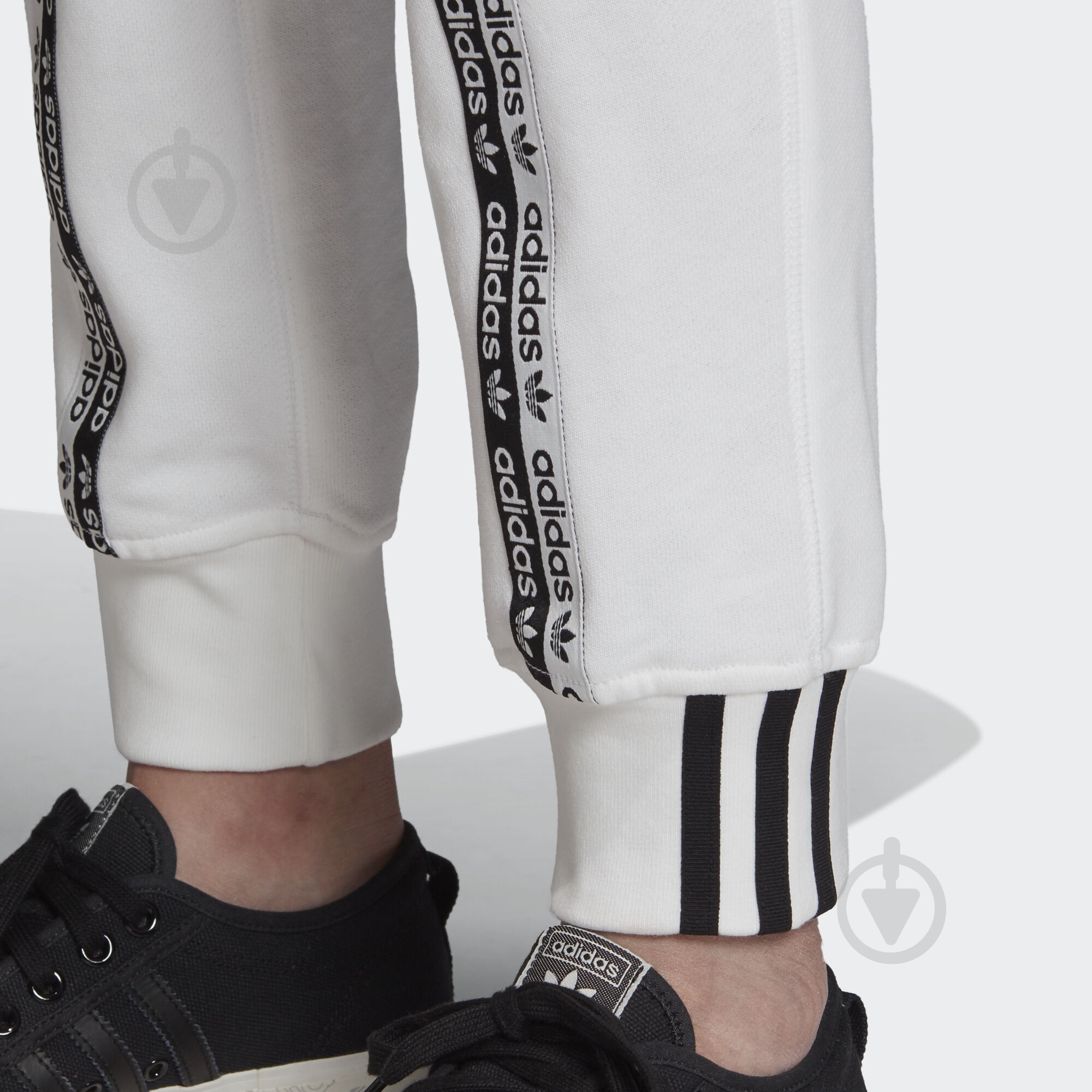 Брюки Adidas CUFF PANT FM4384 р. 36 белый - фото 9