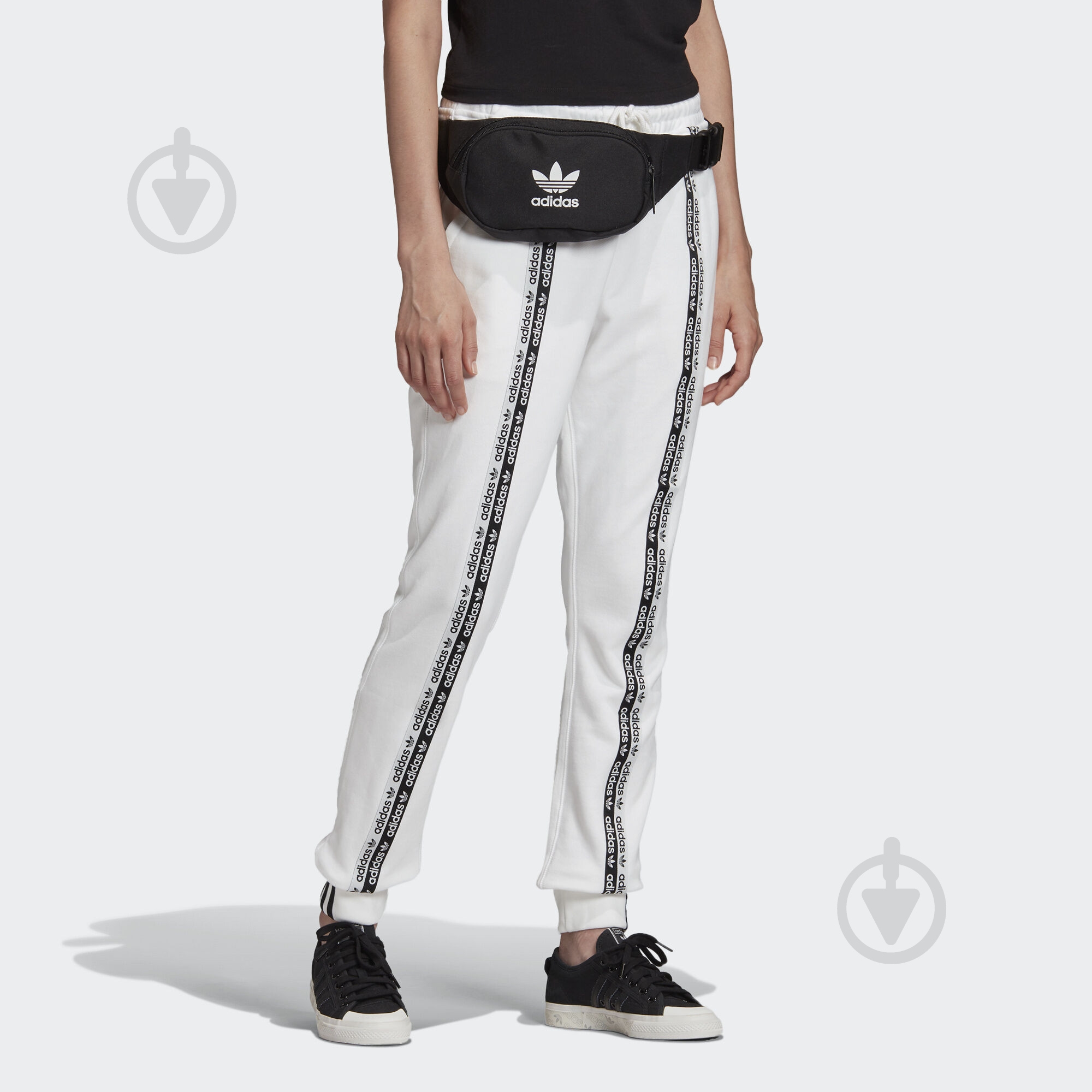 Брюки Adidas CUFF PANT FM4384 р. 40 белый - фото 6