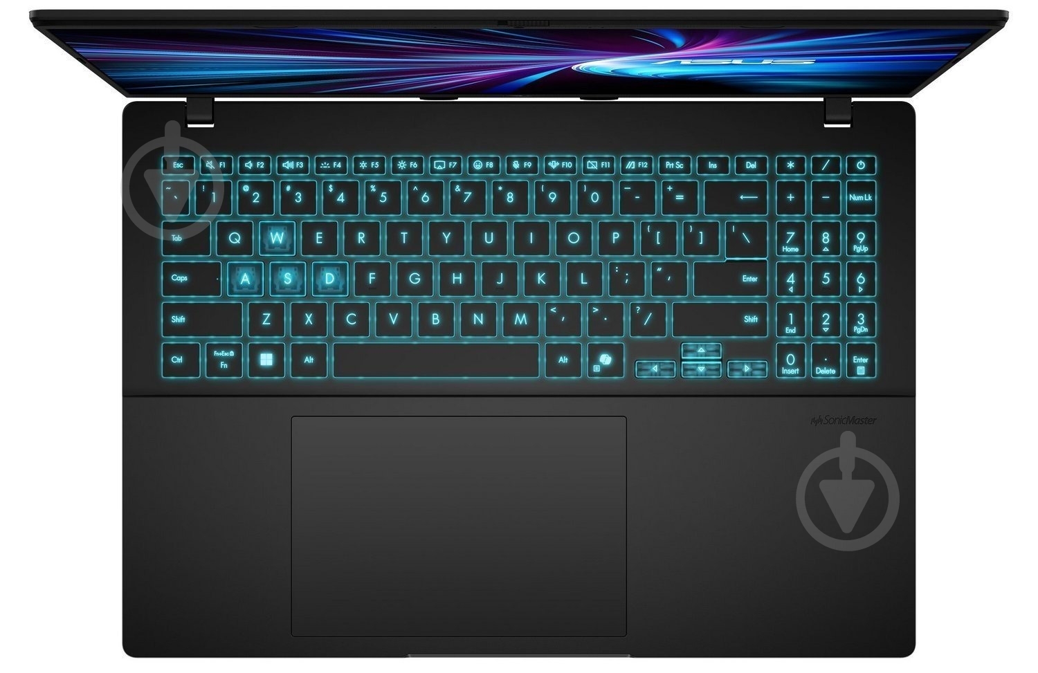 Ноутбук Asus V16 V3607VU-RP245 16" (90NB15Q1-M00VH0) matte black - фото 3 Ноутбук Asus V16 V3607VU-RP245 16" (90NB15Q1-M00VH0) matte black - фото 3