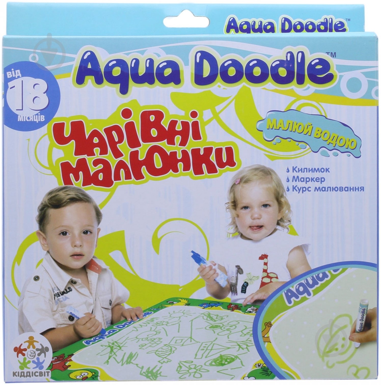 Набор для рисования водой Aqua Doodle Волшебные рисунки AD5301 - фото 1 Набор для рисования водой Aqua Doodle Волшебные рисунки AD5301 - фото 1