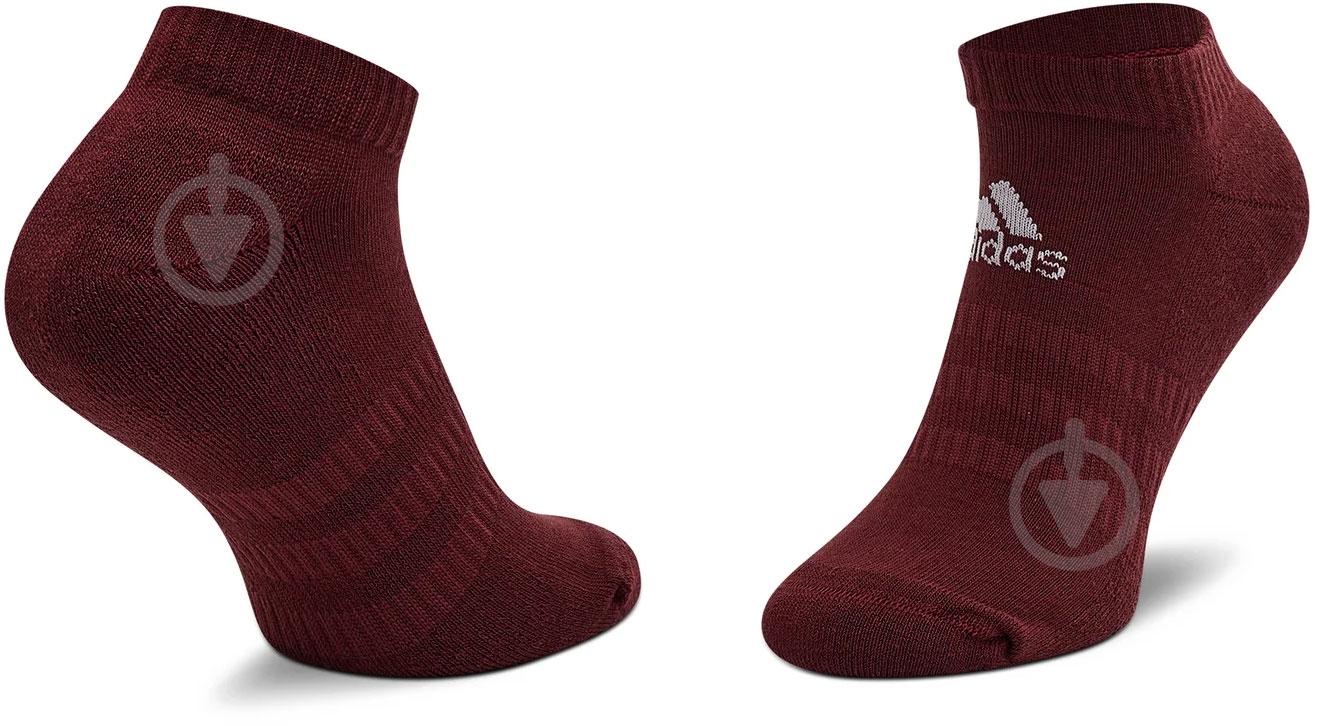 Шкарпетки Adidas Cushioned Low-Cut HE4984 р.L червоний 3 шт. - фото 7 Шкарпетки Adidas Cushioned Low-Cut HE4984 р.L червоний 3 шт. - фото 7