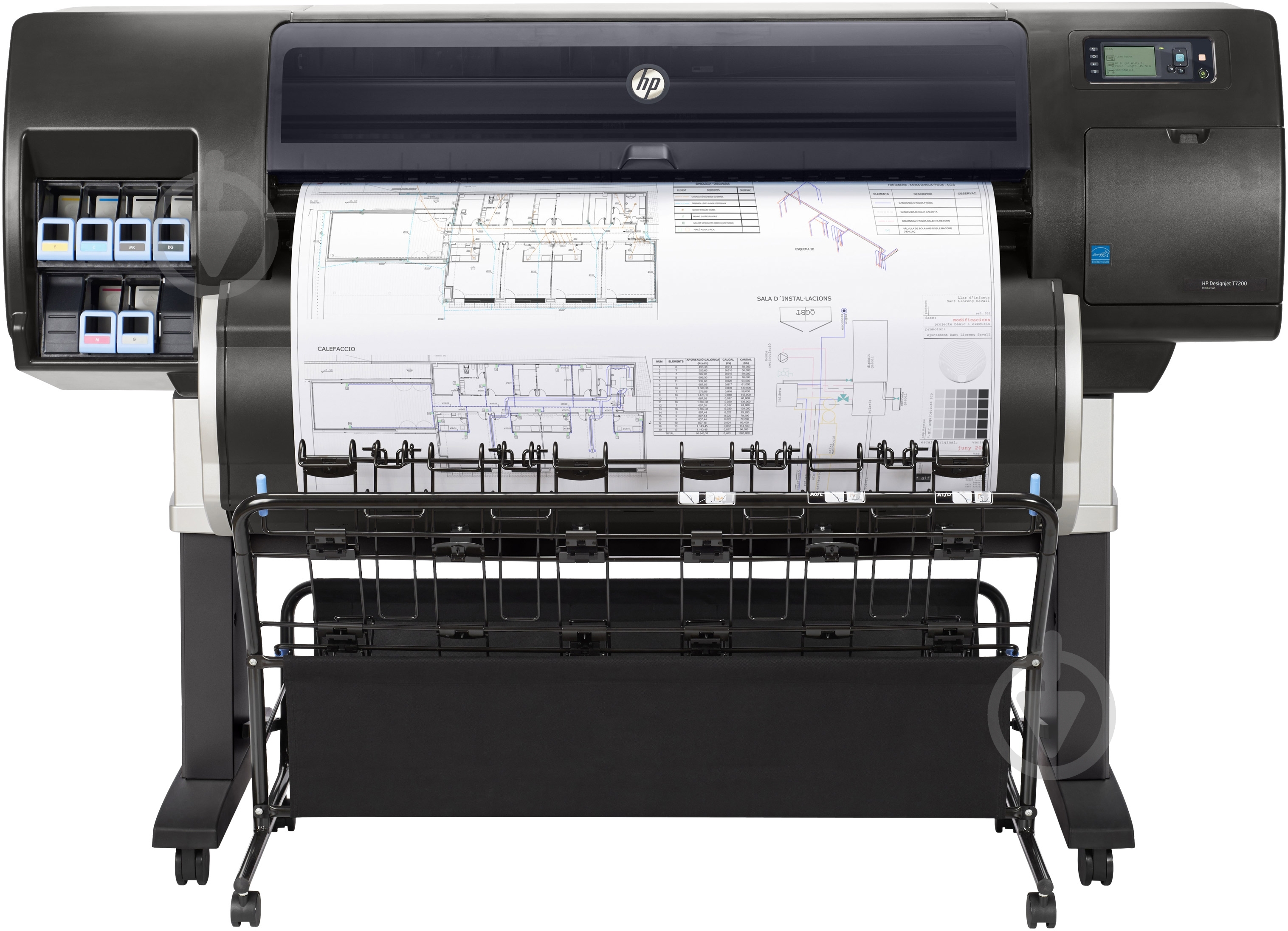 Принтер HP DesignJet T7200 А1 (F2L46A) - фото 1 Принтер HP DesignJet T7200 А1 (F2L46A) - фото 1