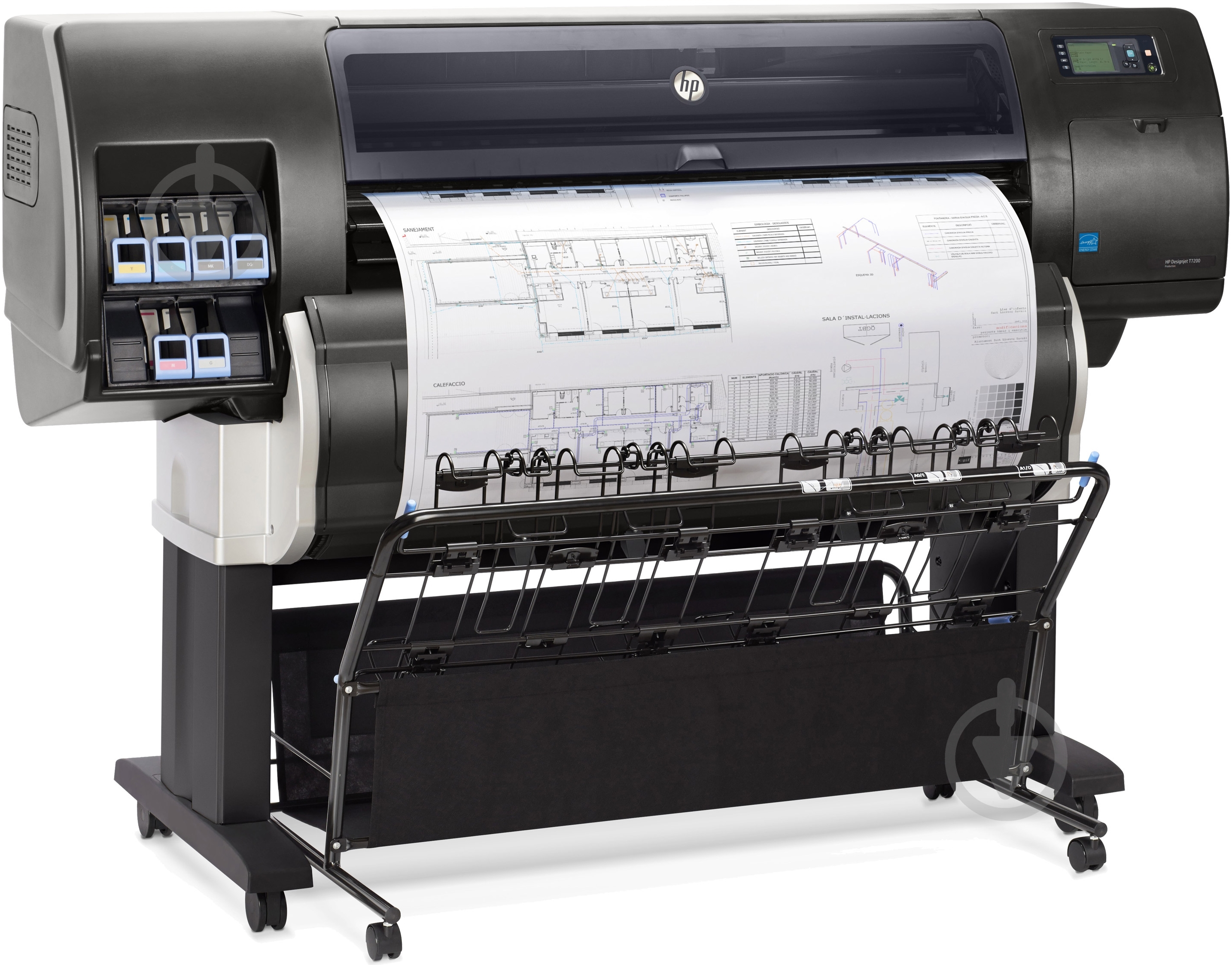 Принтер HP DesignJet T7200 А1 (F2L46A) - фото 2 Принтер HP DesignJet T7200 А1 (F2L46A) - фото 2