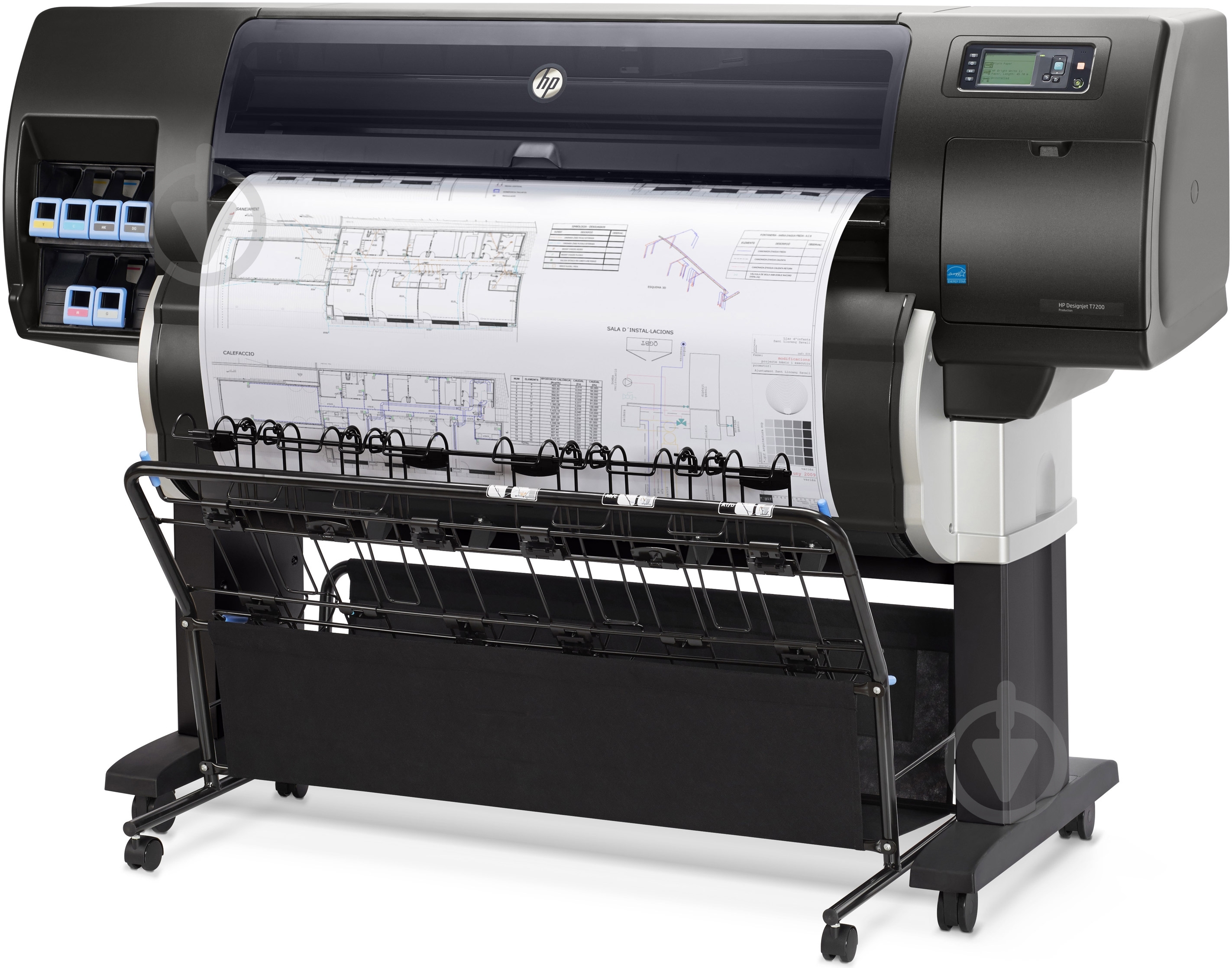 Принтер HP DesignJet T7200 А1 (F2L46A) - фото 3 Принтер HP DesignJet T7200 А1 (F2L46A) - фото 3