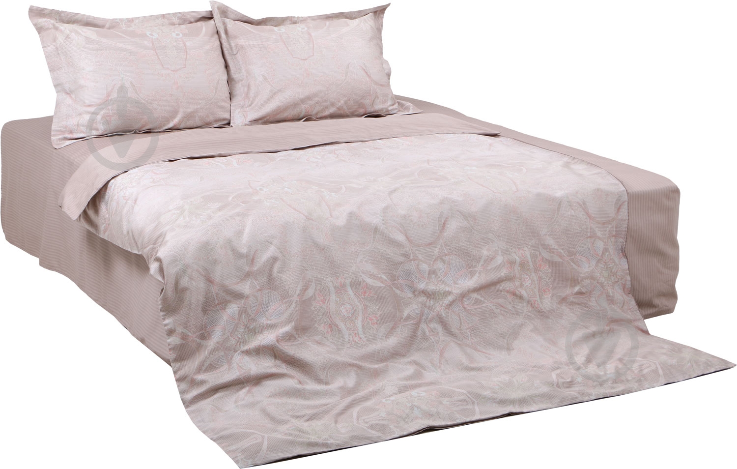 Комплект постельного белья Solo 2 бежевыйрозовый La Nuit - фото 1 Комплект постельного белья Solo 2 бежевыйрозовый La Nuit - фото 1