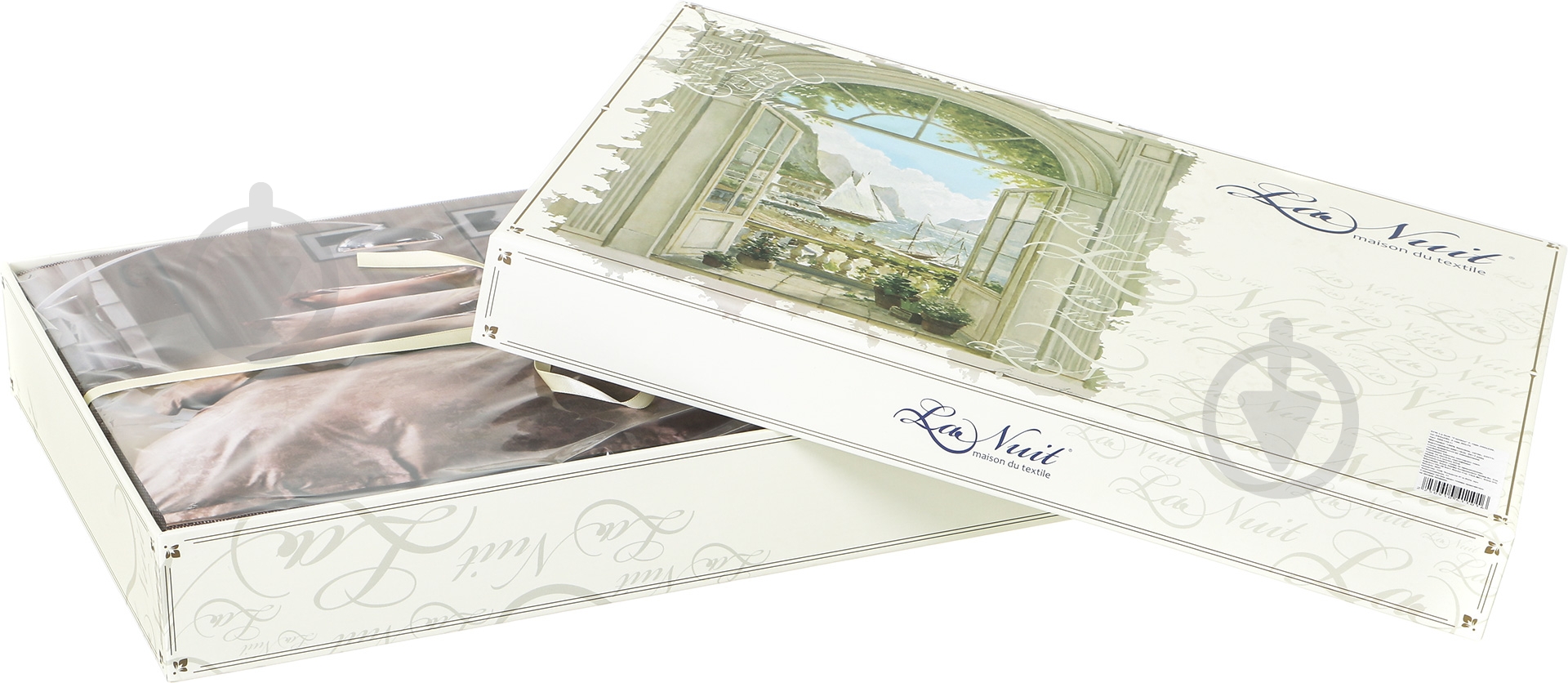 Комплект постільної білизни Fantasy 2 бежевий La Nuit - фото 6 Комплект постільної білизни Fantasy 2 бежевий La Nuit - фото 6