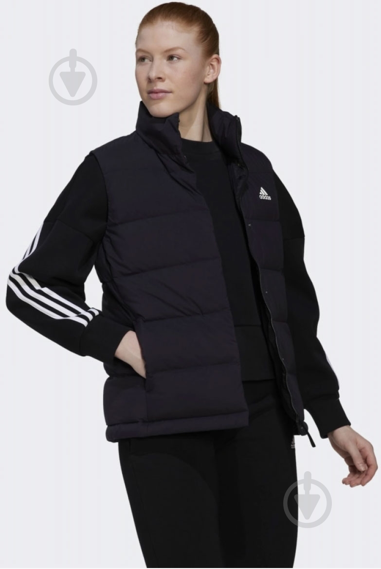 Жилет Adidas Helionic Down Vest HG6280 р.L черный - фото 4
