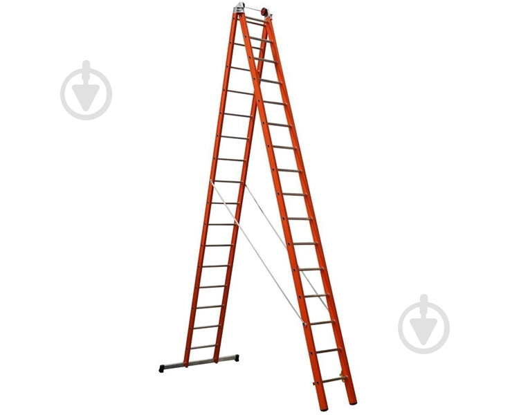 Лестница диэлектрическая 2-секционная универсальная SVELT V2 2х16 (SVETV250) - фото 1 Лестница диэлектрическая 2-секционная универсальная SVELT V2 2х16 (SVETV250) - фото 1