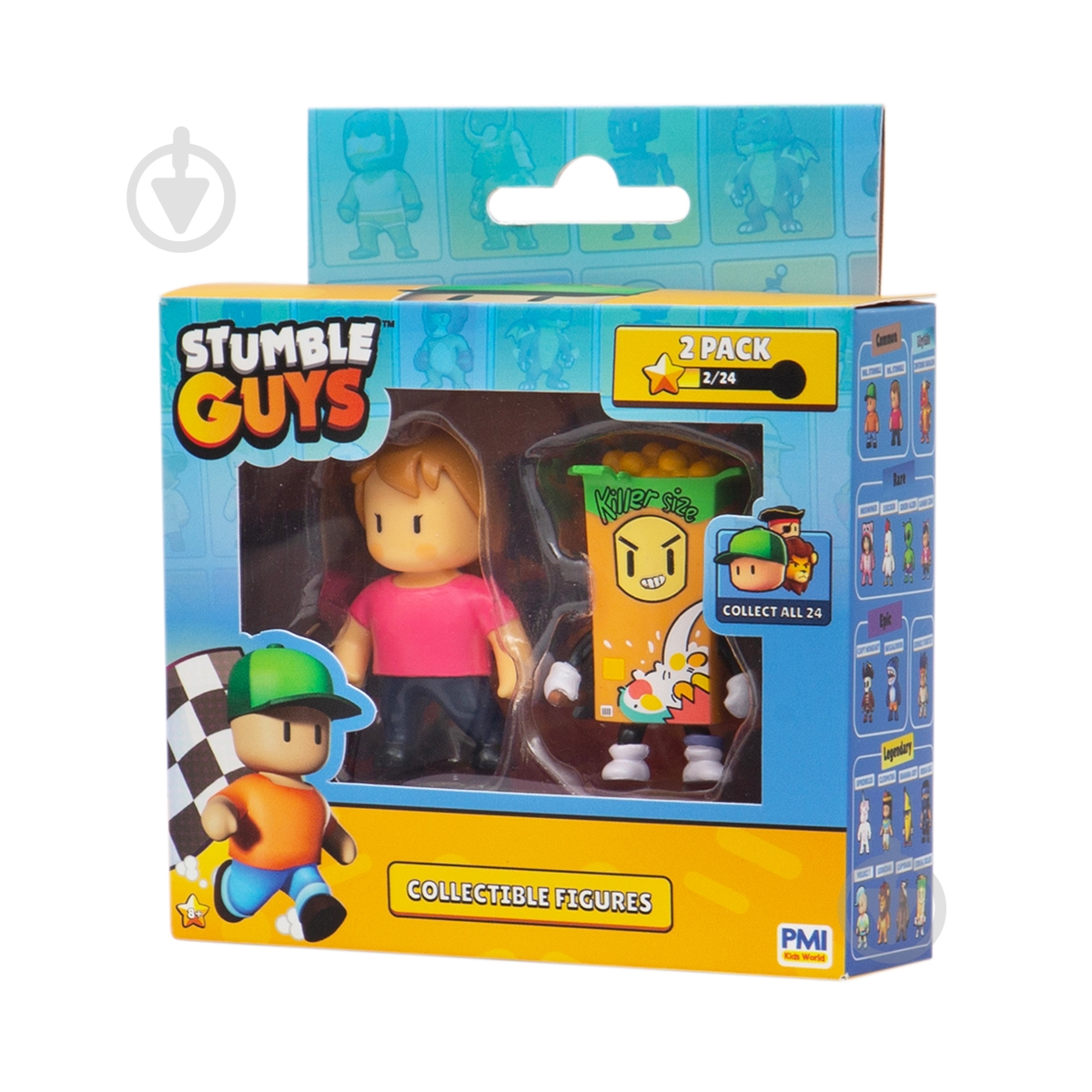 Игровой набор Stumble Guys Мисc Стамбл и Киллер SG2015-2 - фото 1 Игровой набор Stumble Guys Мисc Стамбл и Киллер SG2015-2 - фото 1
