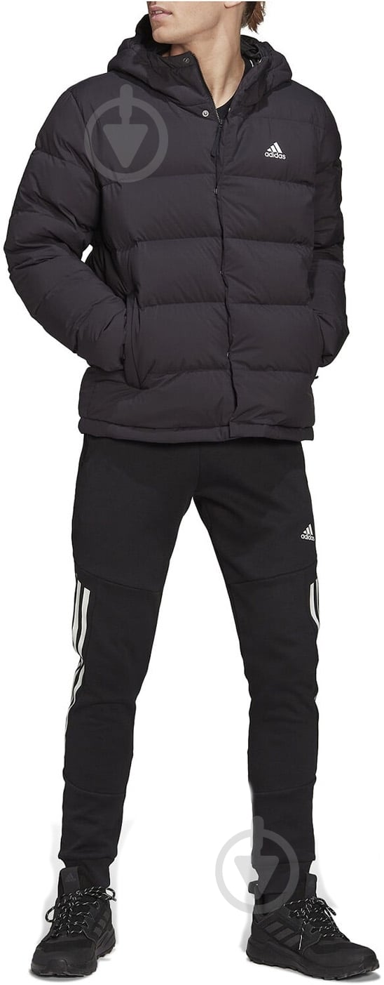 Куртка мужская Adidas Helionic HG8751 р.L черный - фото 8