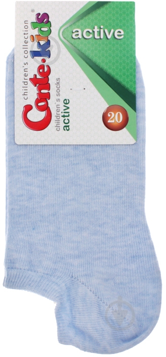 Шкарпетки дитячі для дівчатокдля хлопчиків Conte-Kids ACTIVE 000 17С-63СП р.20 світло-блакитний - фото 1 Шкарпетки дитячі для дівчатокдля хлопчиків Conte-Kids ACTIVE 000 17С-63СП р.20 світло-блакитний - фото 1