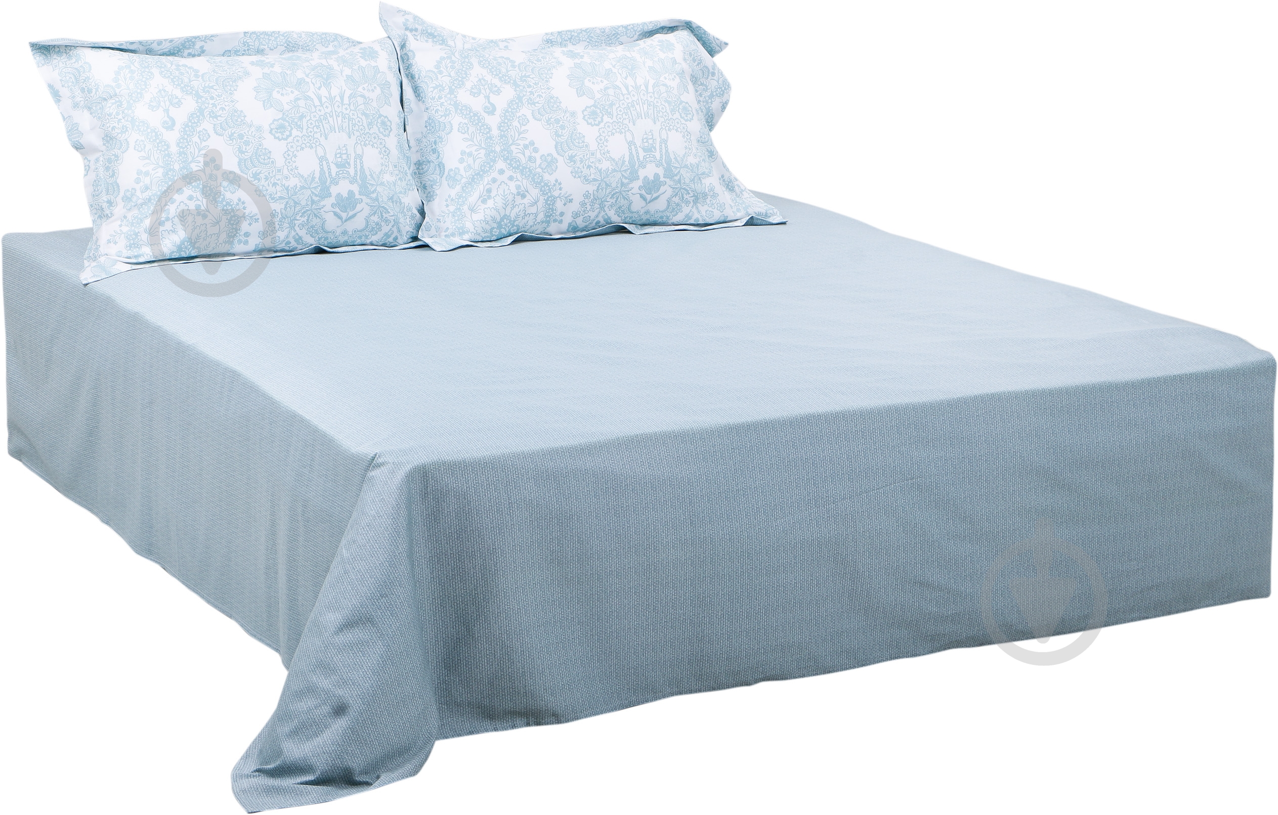 Комплект постільної білизни Voyage сімейний блакитний La Nuit - фото 2