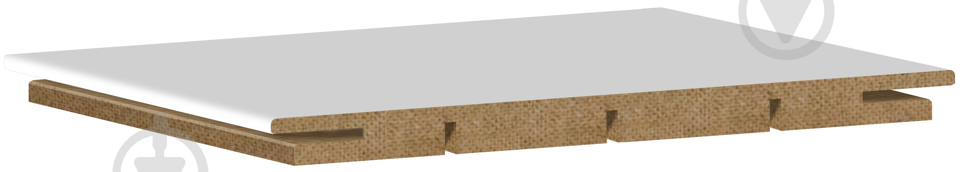 Доборная планка Rodos Grand 150х10х2000 мм белый - фото 1