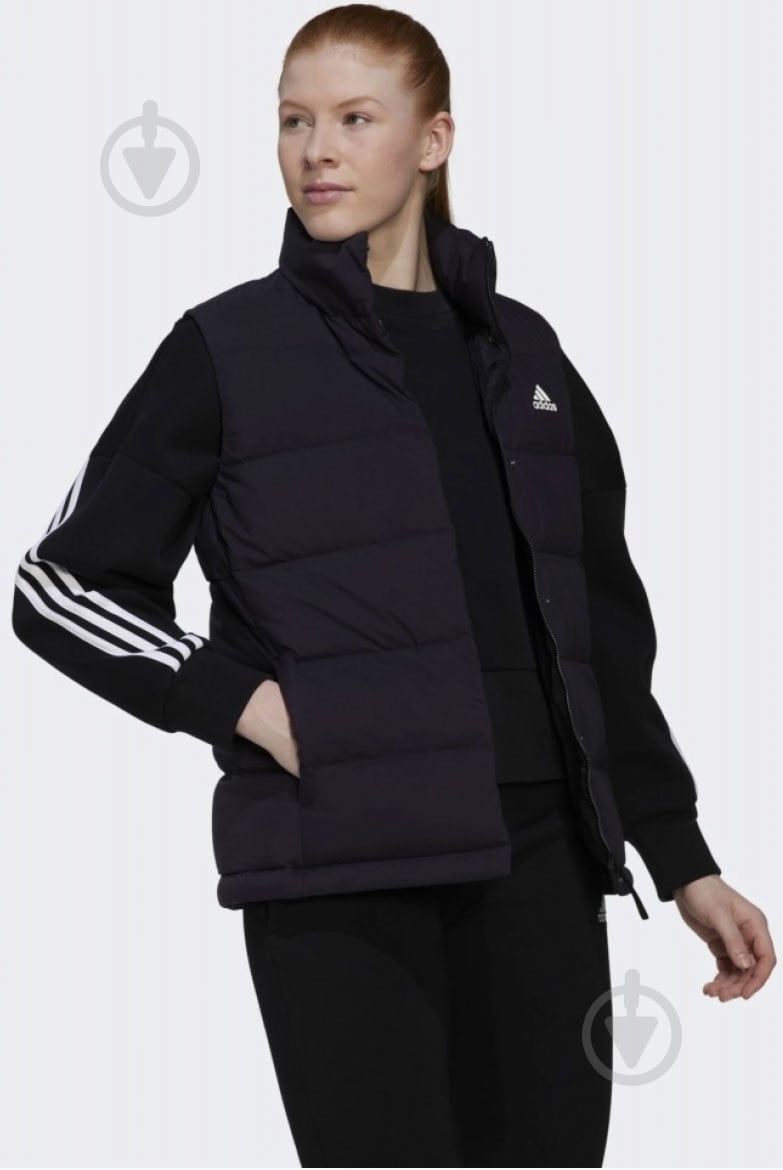 Жилет Adidas Helionic Down Vest HG6280 р.M черный - фото 4