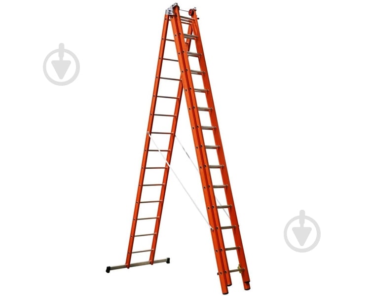 Драбина діелектрична 3-секційна універсальна SVELT V3 3x14 (SVETV340) - фото 2 Драбина діелектрична 3-секційна універсальна SVELT V3 3x14 (SVETV340) - фото 2