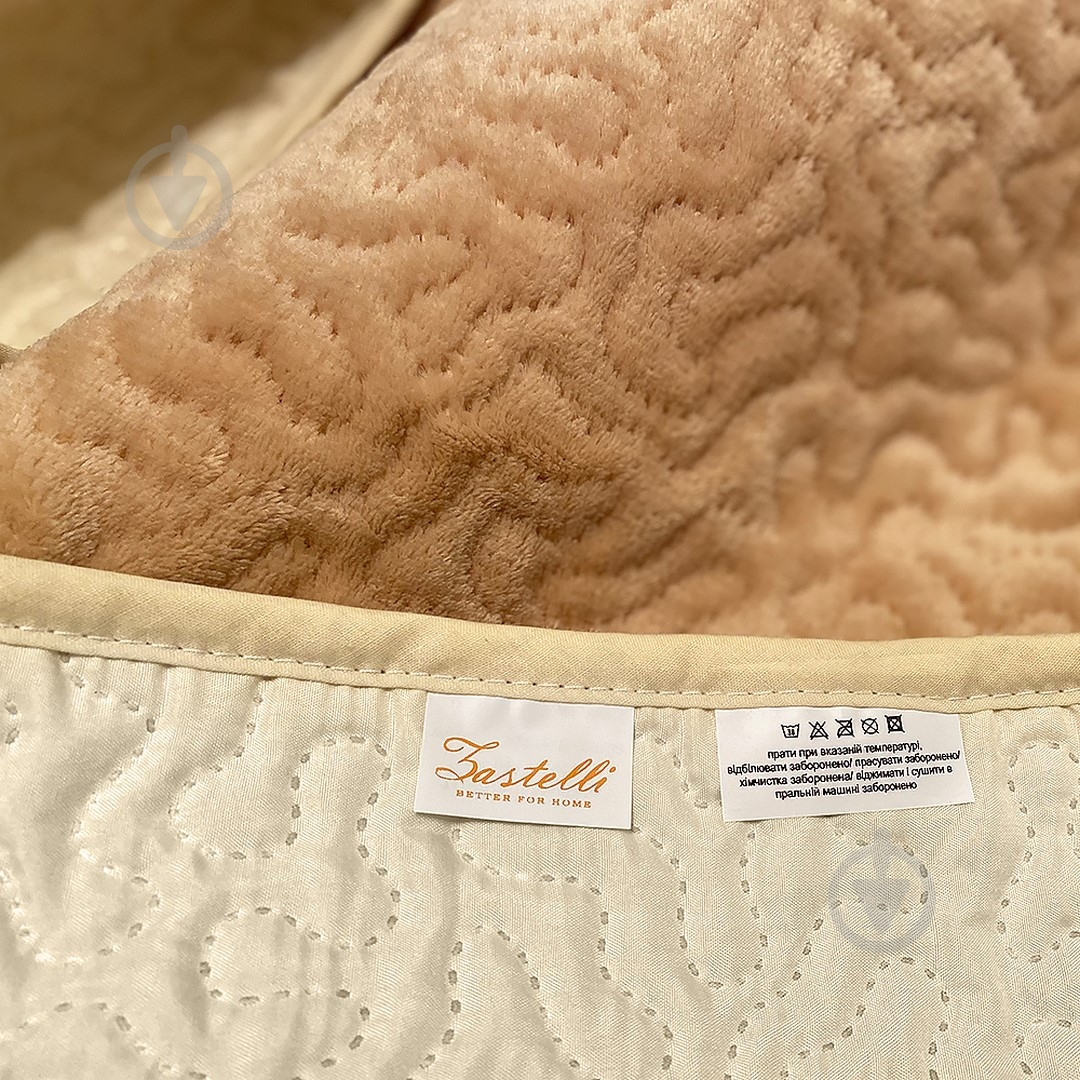 Плед Camel 180x210 см беж Zastelli - фото 2 Плед Camel 180x210 см беж Zastelli - фото 2