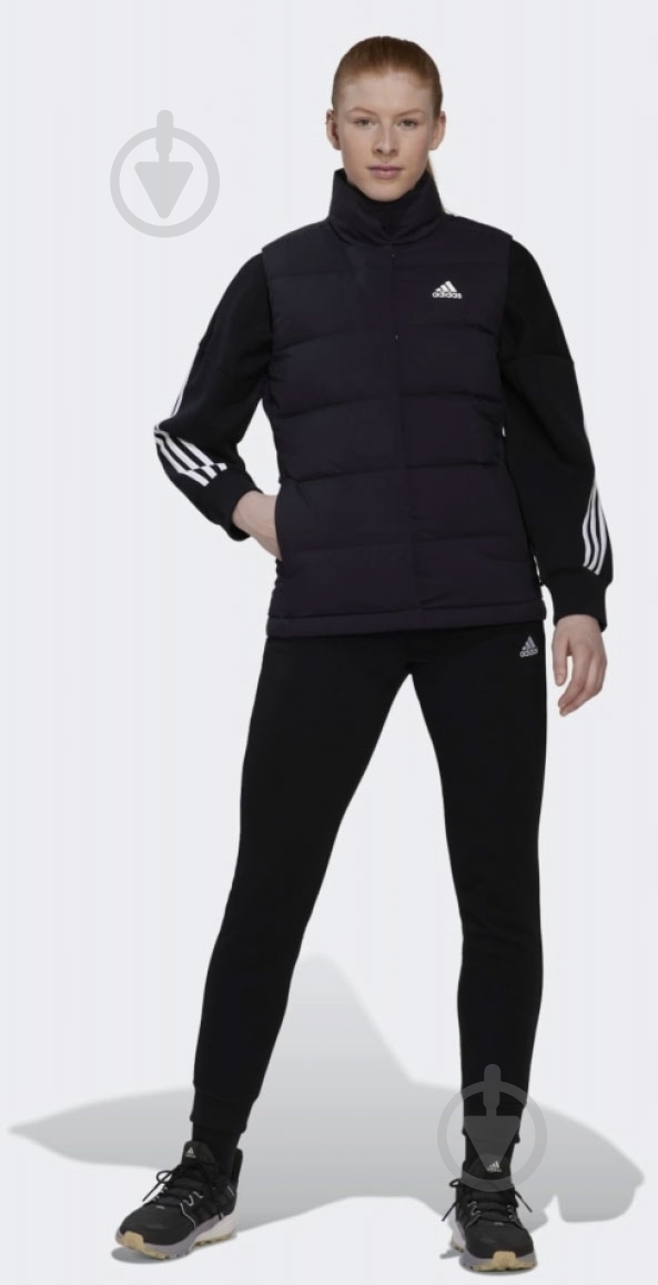 Жилет Adidas Helionic Down Vest HG6280 р.XS черный - фото 5