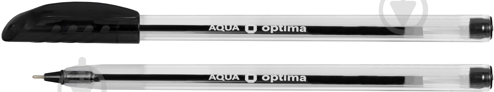Ручка масляна Optima Aqua O15654-01 - фото 1 Ручка масляна Optima Aqua O15654-01 - фото 1