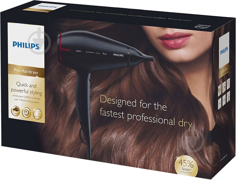 Фен Philips Prestige Pro HPS910/00 - фото 5