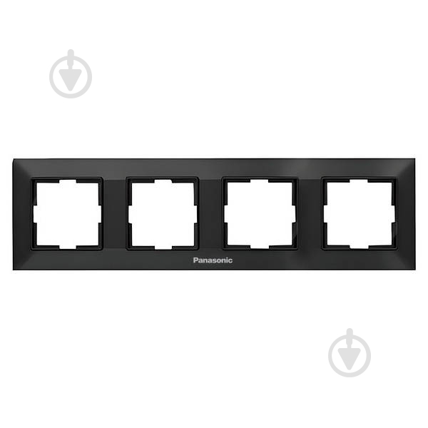 Рамка чотиримісна Panasonic Arkedia Slim горизонтальна 480500162 - фото 1