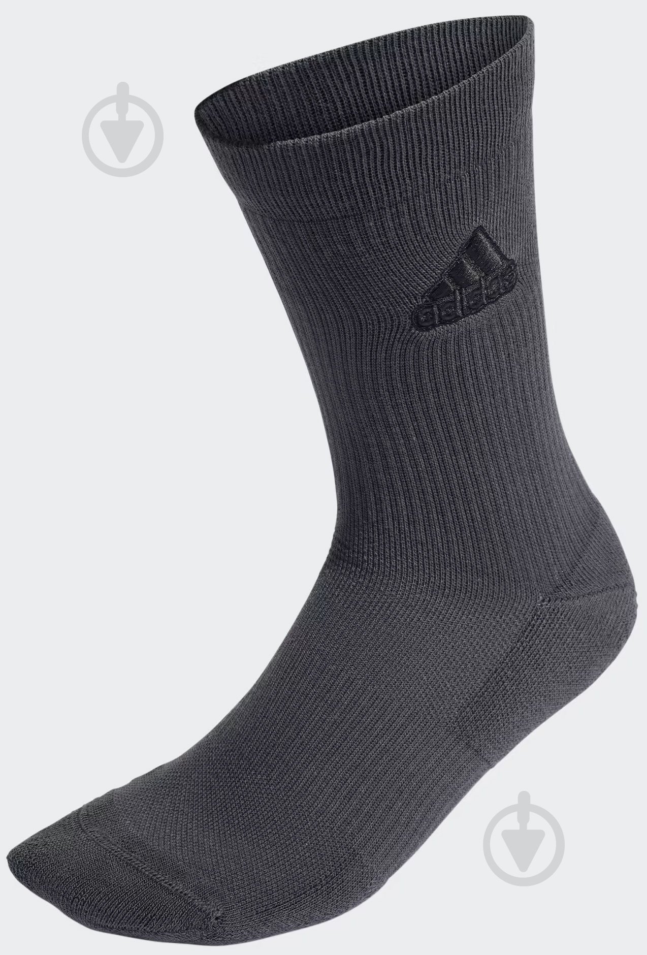 Шкарпетки Adidas Crew Socks HK6495 р.XS сірий 3 шт. - фото 1